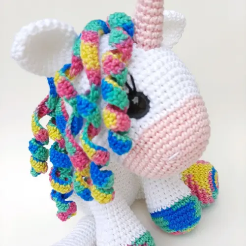 Unicórnio de Crochê Amigurumi