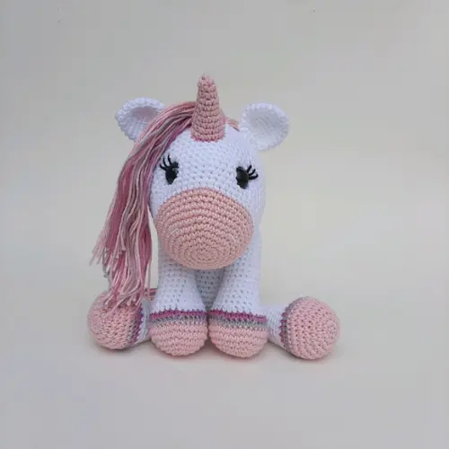 Unicórnio de Crochê Amigurumi