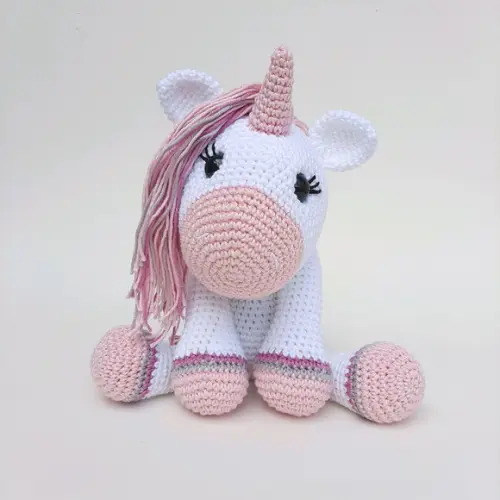 Unicórnio de Crochê Amigurumi