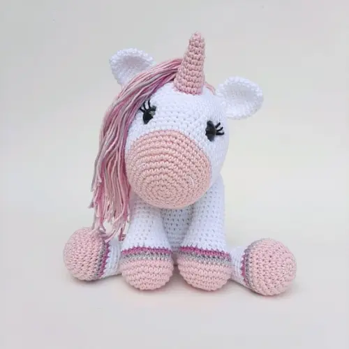 Unicórnio de Crochê Amigurumi