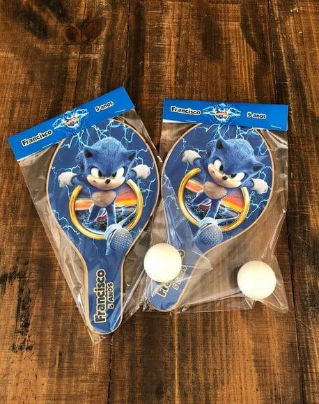 Kit Raquetes de Ping Pong, Sonic