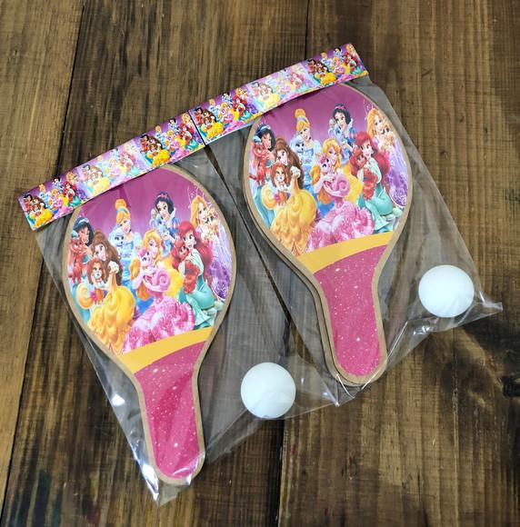 Princesas da Disney, Raquetes de Ping Pong. Envio Rápido.