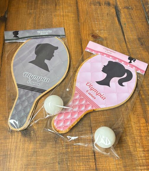 Barbie e Ken, Kit Raquetes de Ping Pong. Envio Rápido.