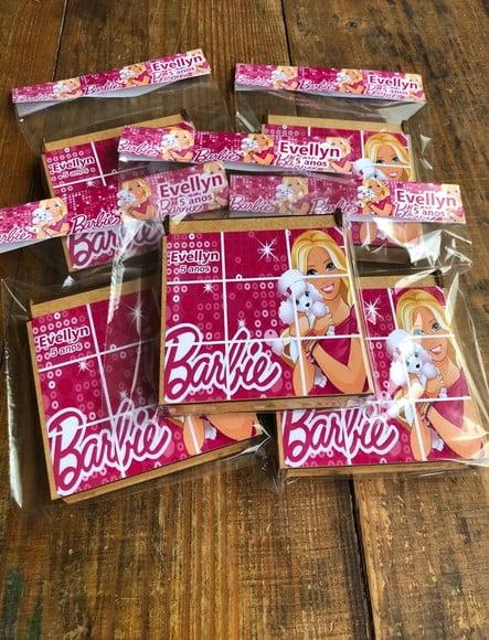 Barbie e Ken, Jogo da Velha em Mdf. Envio Rápido.