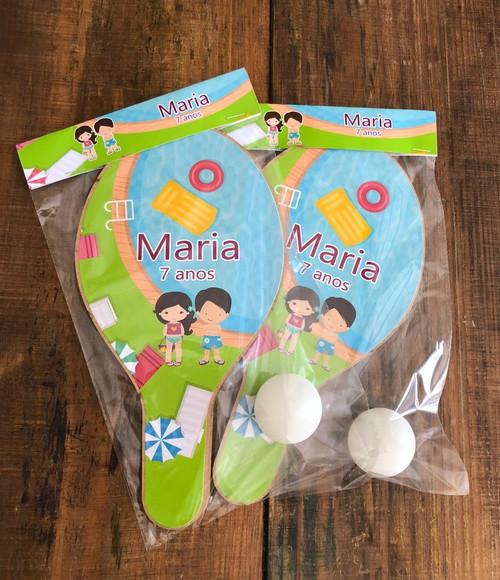 Pool Party, Menino e Menina, Kit Raquetes. Envio Rápido.