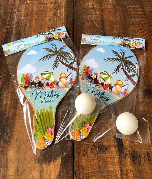 Verão Tropical, Kit Raquetes. Envio Rápido.