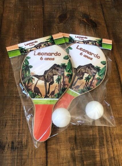 Dinossauros, Kit Raquetes de Ping Pong. Envio Rápido.