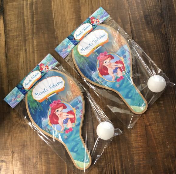 Pequena Sereia Ariel, Raquetes.de Ping Pong Envio Rápido.