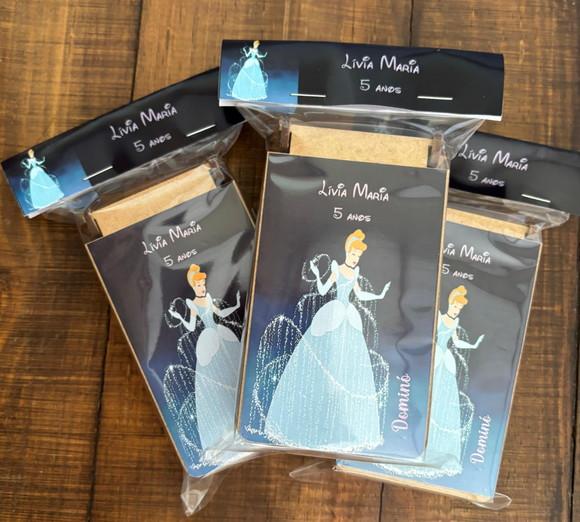 Dominó para Lembrancinha ,cinderela. Envio Rápido.