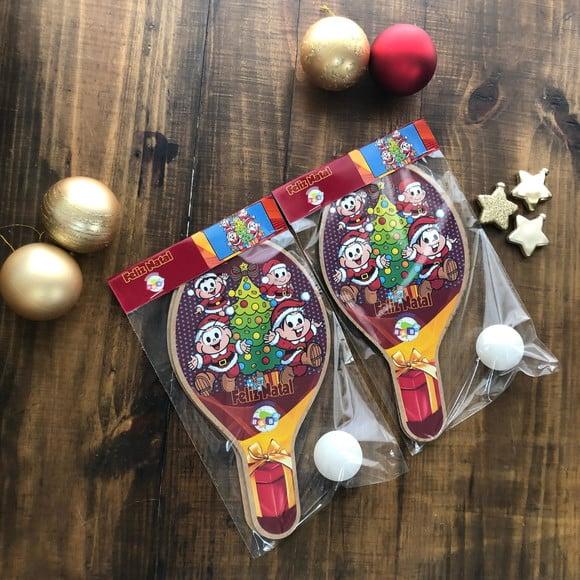 Natal Mônica, Kit Raquetes de Ping Pong. Envio Rápido.