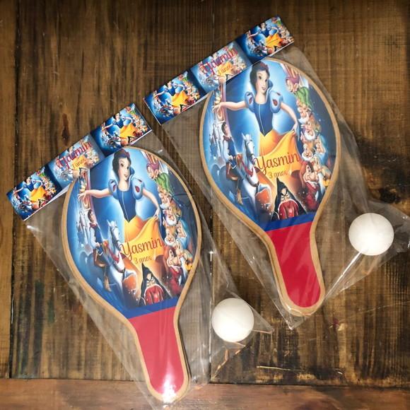 Branca de Neve, Kit Raquetes.de Ping Pong Envio Rápido.