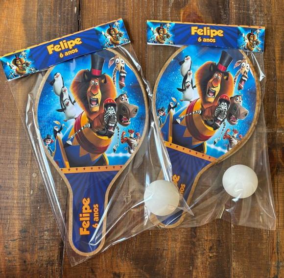 Madagascar, Kit Raquetes de Ping Pong. Envio Rápido.