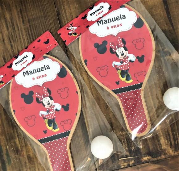 Mickey e Minnie, Kit Raquetes. Envio Rápido.