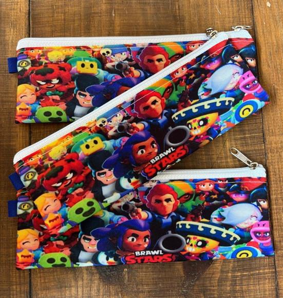 Mini Estojo Personalizado, Tem Brawl Stars