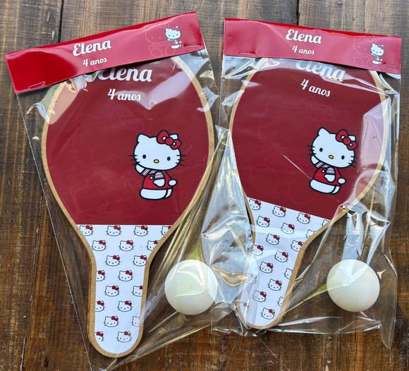 Hello Kitty, Kit Raquetes de Ping Pong. Envio Rápido.