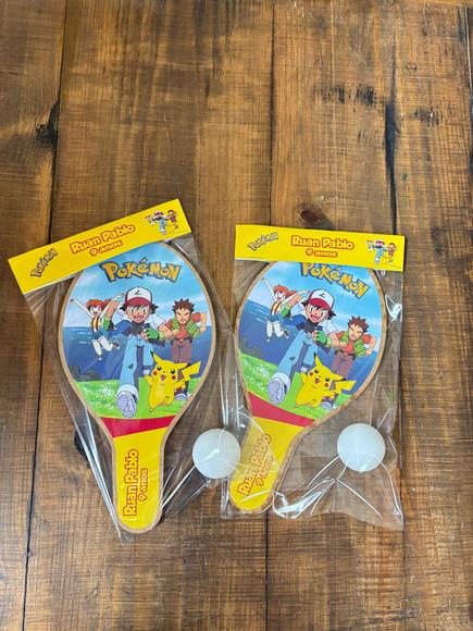Pokemon, Kit Raquetes de Ping Pong. Envio Rápido.