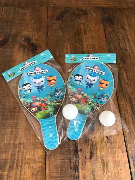 Octonautas, Kit Raquetes de Ping Pong. Envio Rápido.