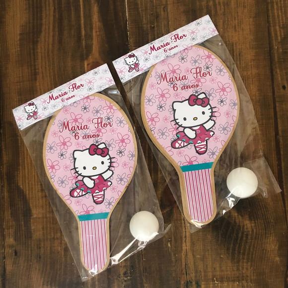 Hello Kitty, Kit Raquetes de Ping Pong - Envio Rápido