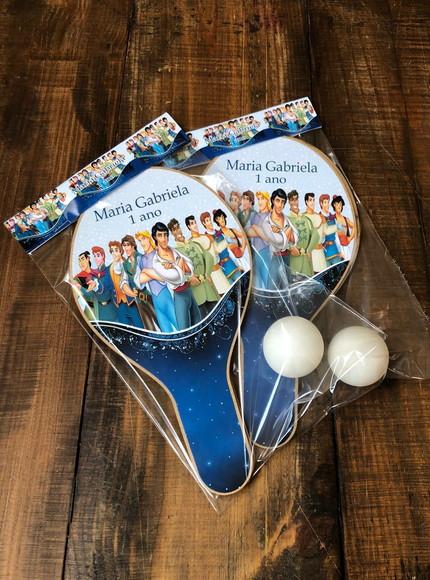 Príncipes da Disney, Raquetes de Ping Pong. Envio Rápido.