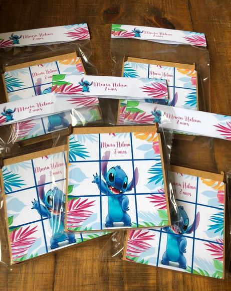 Stitch Jogo da Velha em mdf - Envio Rápido