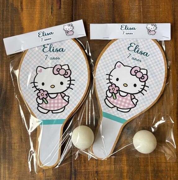 Hello Kitty Kit Raquetes de Ping Pong. Envio Rápido.