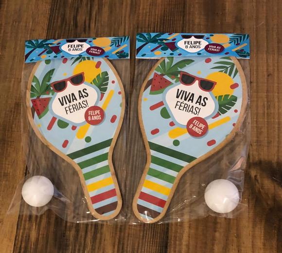 Verão, Praia, Férias, Raquetes de Ping Pong Envio Rápido.