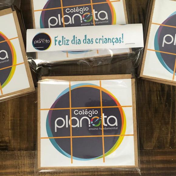 Brinde Dia das Crianças para Escola, Jogo da Velha em mdf