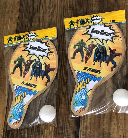 Vingadores, Kit Raquetes.de Ping Pong. Envio Rápido.