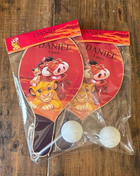 Rei Leão, Kit Raquetes de Ping Pong