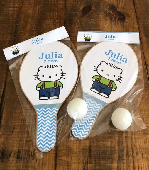 Hello Kitty Menino -kit Raquetes de Ping Pong. Envio Rápido.