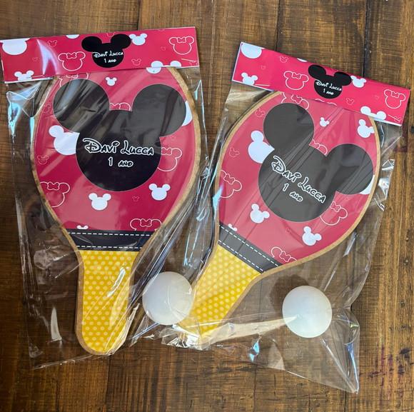 Mickey, Kit Raquetes de Ping Pong. Envio Rápido.