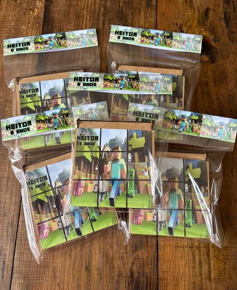 Minecraft, Jogo da Velha Personalizado. Envio Rápido.