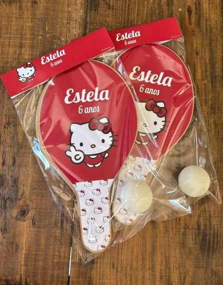 Hello Kitty Kit Raquetes de Ping Pong. Envio Rápido.