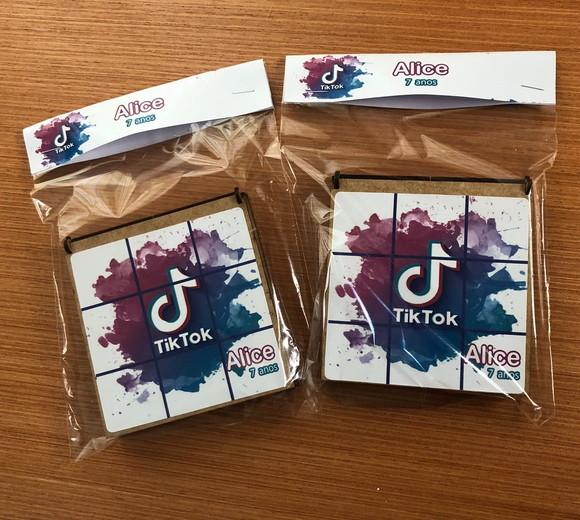 Tik Tok Jogo da Velha em mdf - Envio Rápido.