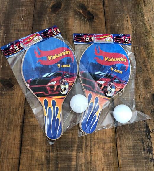 Hot Wheels, Kit Raquetes de Ping Pong. Envio Rápido.
