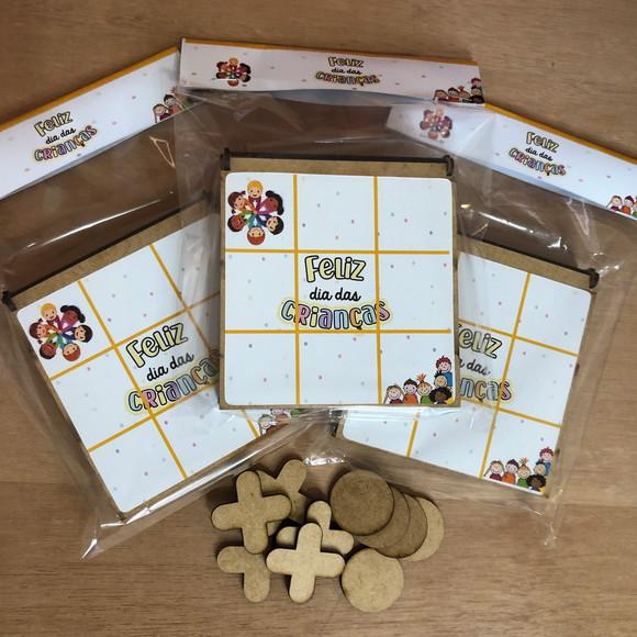 Dia das Crianças, Jogo da Velha Personalizado, Envio Rápido.