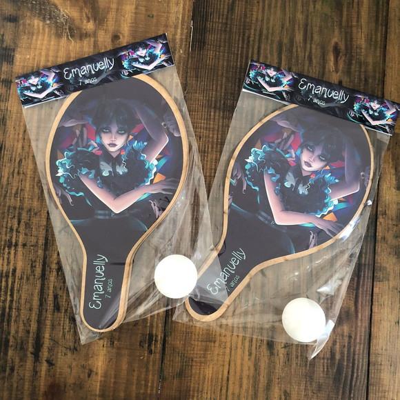 Wandinha, Kit Raquetes de Ping Pong, Envio Rápido.