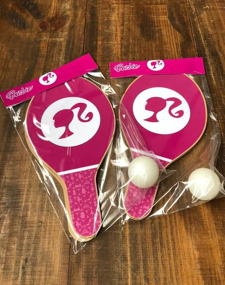 Barbie, Kit Raquetes de Ping Pong. Envio Rápido.