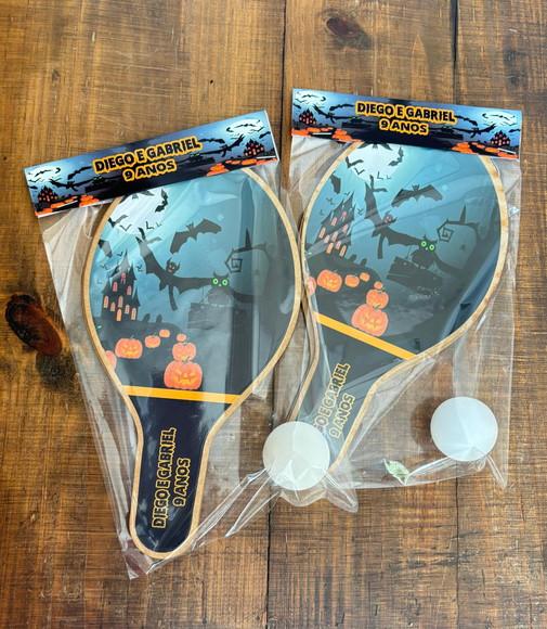 Halloween, Kit Raquetes de Ping Pong - Envio Rápido