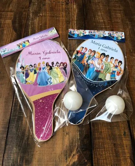 Princesas e Príncipes, Raquetes de Ping Pong. Envio Rápido.