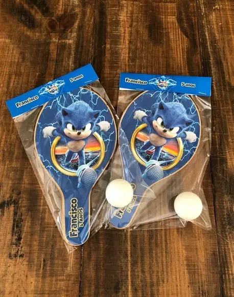 Kit Raquetes de Ping Pong, Sonic