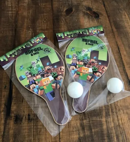 Minecraft, Kit Raquetes. Envio Rápido.