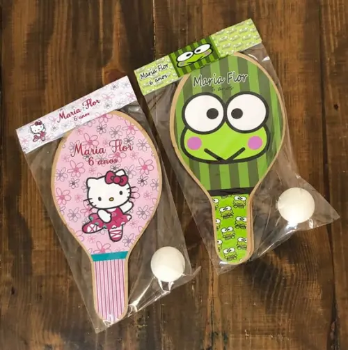 Hello Kitty, Kit Raquetes de Ping Pong. Envio Rápido.