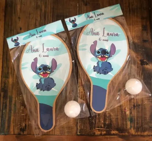 Stitch, Kit Raquetes de Ping Pong. Envio Rápido.