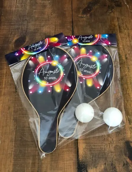 Neon, Kit Raquetes de Ping Pong. Envio Rápido.