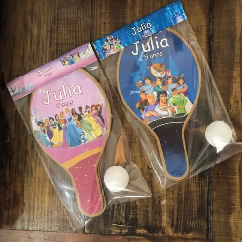 Princesas e Príncipes, Kit Raquetes. Envio Rápido.