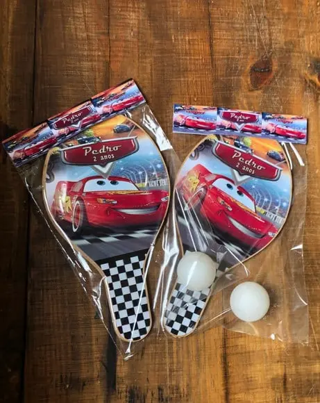 Carros Mcqueen, Kit Raquetes de Ping Pong. Envio Rápido.