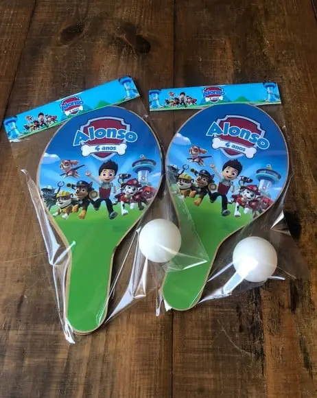 Patrulha Canina, Kit Raquetes. Envio Rápido.
