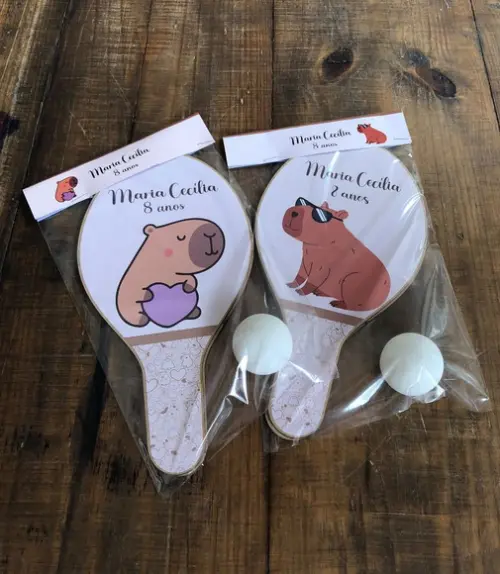 Capivara Kit Raquetes de Ping Pong - Envio Rápido