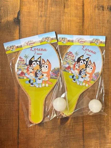 Bluey, Kit Raquetes de Ping Pong - Envio Rápido